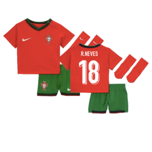 2024-2025 Portugal Home Baby Kit (R.Neves 18) 2024-2025 Portugal Home Baby Kit (R.Neves 18)