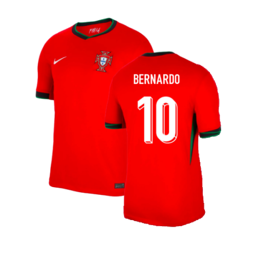 2024-2025 Portugal Home Shirt (Bernardo 10)