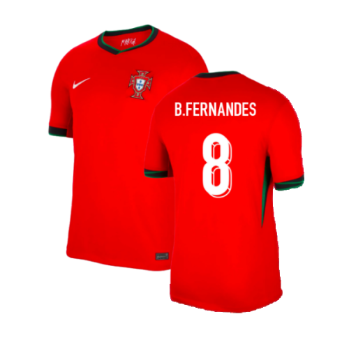 2024-2025 Portugal Home Shirt (B.Fernandes 8)