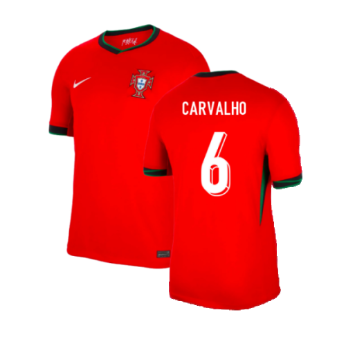 2024-2025 Portugal Home Shirt (Carvalho 6)