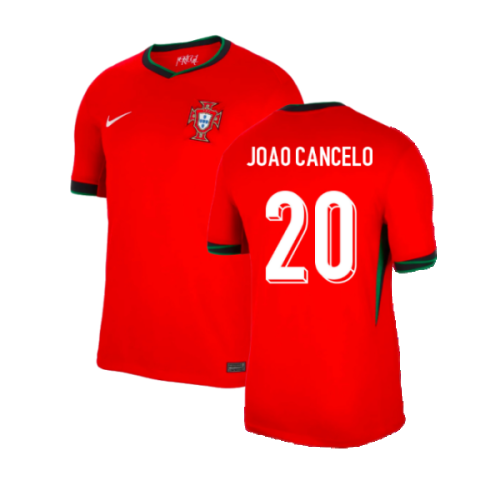 2024-2025 Portugal Home Shirt (Joao Cancelo 20)