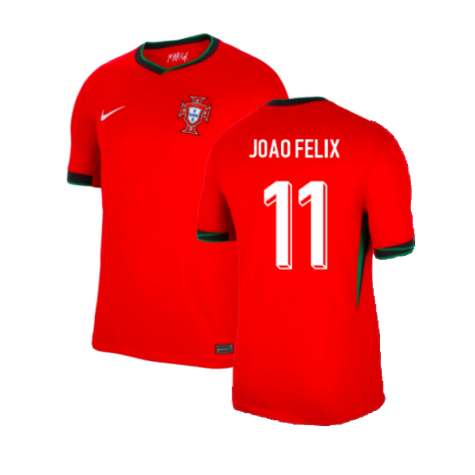 2024-2025 Portugal Home Shirt (Joao Felix 11)