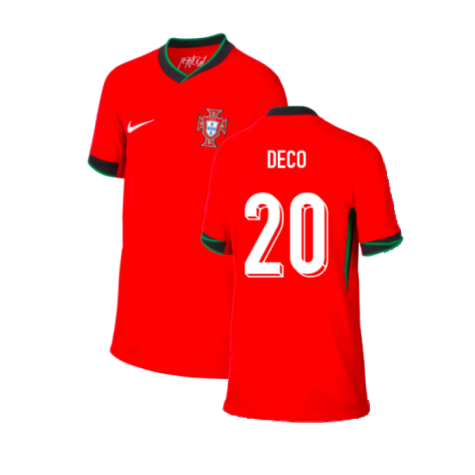 2024-2025 Portugal Home Shirt (Kids) (Deco 20)