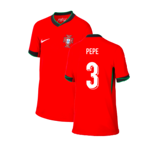 2024-2025 Portugal Home Shirt (Kids) (Pepe 3) 2024-2025 Portugal Home Shirt (Kids) (Pepe 3)