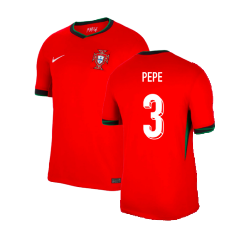 2024-2025 Portugal Home Shirt (Pepe 3)