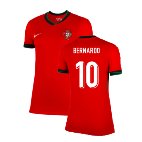 2024-2025 Portugal Home Shirt (Womens) (Bernardo 10)