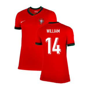 2024-2025 Portugal Home Shirt (Womens) (William 14) 2024-2025 Portugal Home Shirt (Womens) (William 14)