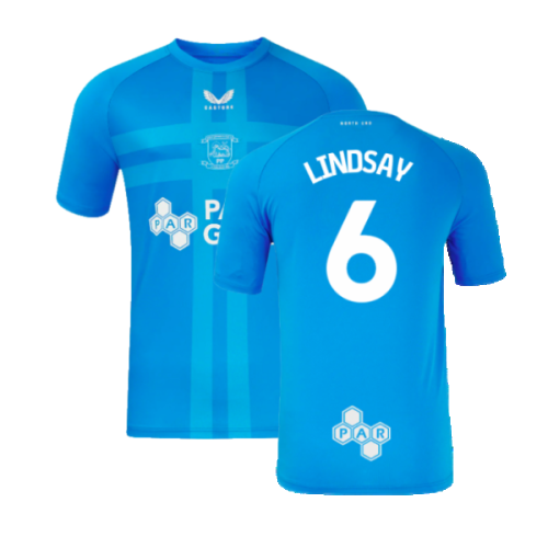 2024-2025 Preston North End Away Shirt (Lindsay 6)