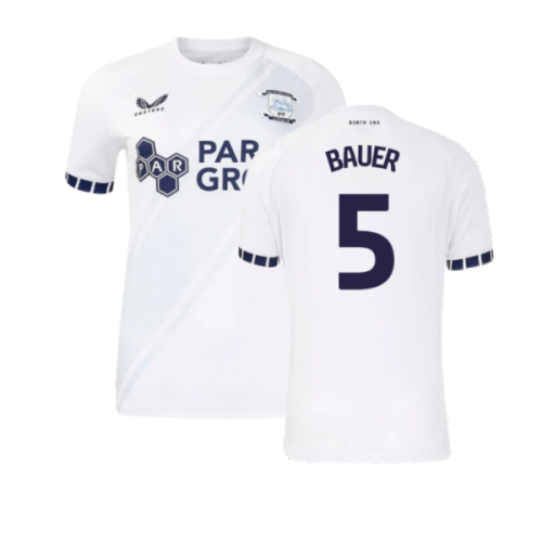 2024-2025 Preston North End Home Shirt (Womens) (Bauer 5)