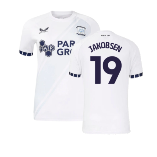 2024-2025 Preston North End Home Shirt (Womens) (Jakobsen 19)