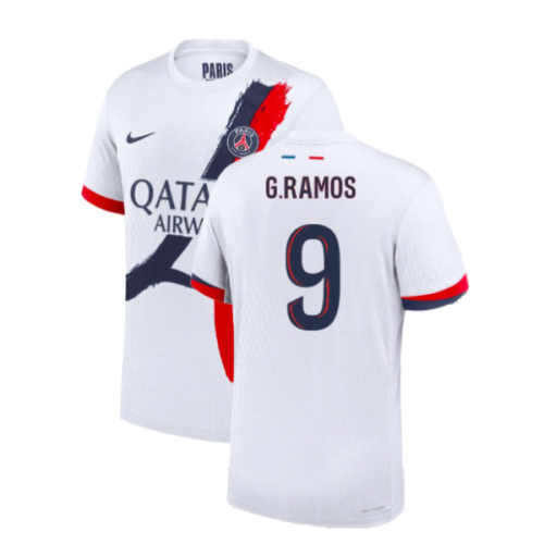 2024-2025 PSG Away Authentic Dri-ADV Shirt (G.Ramos 9)