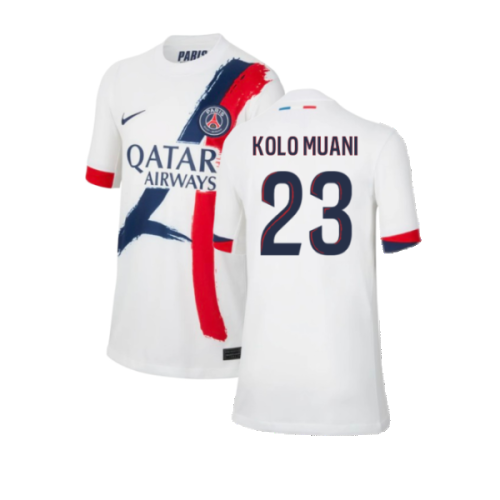 2024-2025 PSG Away Shirt (Kids) (Kolo Muani 23)