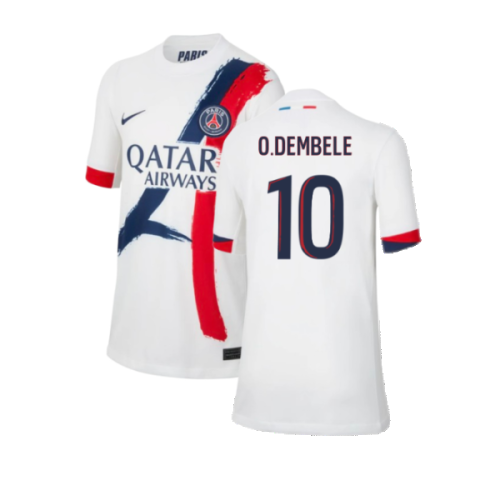 2024-2025 PSG Away Shirt (Kids) (O.Dembele 10)