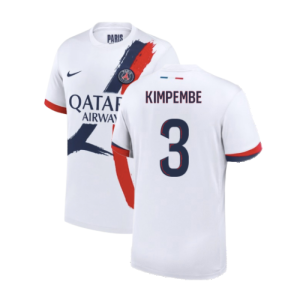 2024-2025 PSG Away Shirt (Kimpembe 3) 2024-2025 PSG Away Shirt (Kimpembe 3)