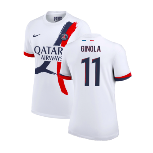 2024-2025 PSG Away Shirt (Womens) (Ginola 11)