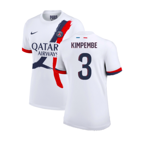 2024-2025 PSG Away Shirt (Womens) (Kimpembe 3)