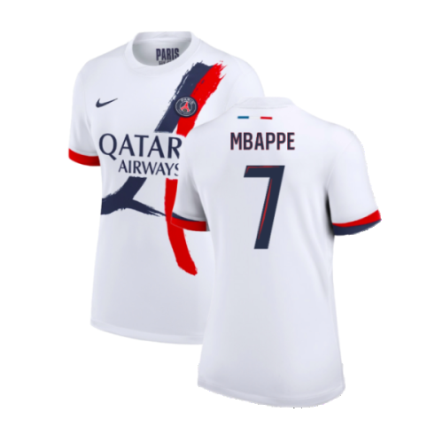 2024-2025 PSG Away Shirt (Womens) (Mbappe 7)