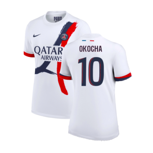 2024-2025 PSG Away Shirt (Womens) (Okocha 10)