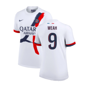 2024-2025 PSG Away Shirt (Womens) (Weah 9) 2024-2025 PSG Away Shirt (Womens) (Weah 9)