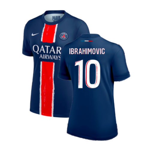 2024-2025 PSG Home Shirt (Womens) (Ibrahimovic 10)