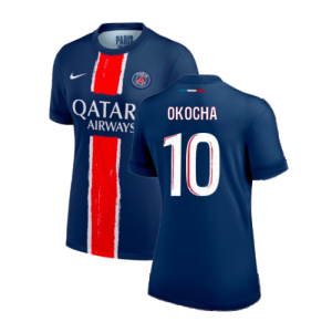 2024-2025 PSG Home Shirt (Womens) (Okocha 10) 2024-2025 PSG Home Shirt (Womens) (Okocha 10)