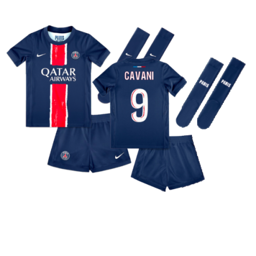 2024-2025 PSG Paris Saint Germain Home Mini Kit (Cavani 9)