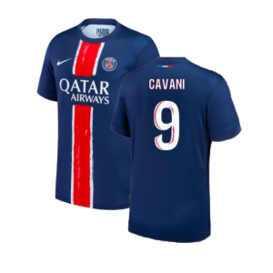 2024-2025 PSG Paris Saint Germain Home Shirt (Kids) (Cavani 9) 2024-2025 PSG Paris Saint Germain Home Shirt (Kids) (Cavani 9)
