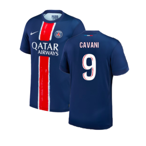 2024-2025 PSG Paris Saint Germain Home Shirt (Kids) (Cavani 9)