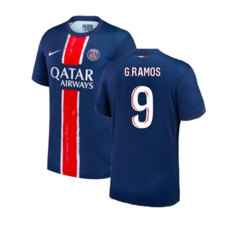 2024-2025 PSG Paris Saint Germain Home Shirt (Kids) (G.Ramos 9)