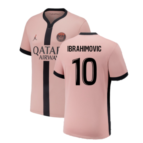 2024-2025 PSG Paris Saint Germain Third Shirt (Kids) (Ibrahimovic 10)