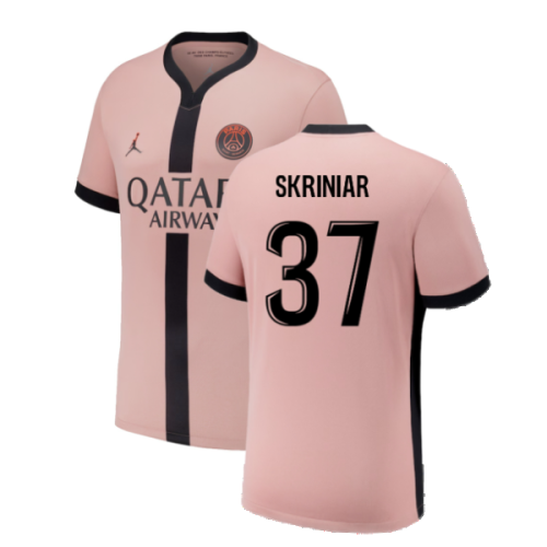 2024-2025 PSG Paris Saint Germain Third Shirt (Kids) (Skriniar 37)