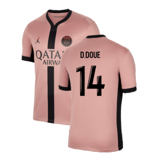 2024-2025 PSG Third Shirt (D.Doue 14)