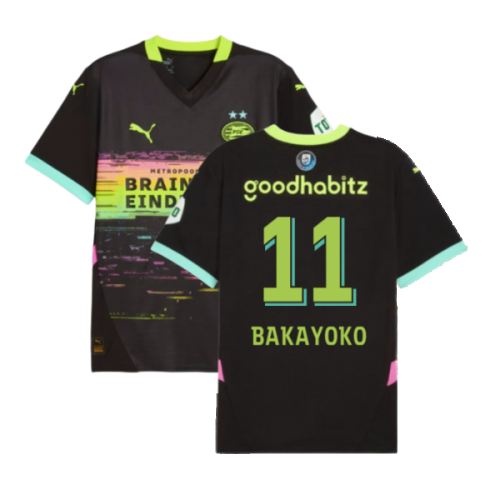 2024-2025 PSV Eindhoven Away Shirt (Bakayoko 11)