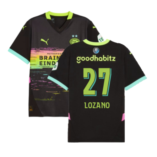 2024-2025 PSV Eindhoven Away Shirt (Lozano 27)