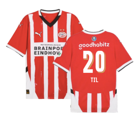 2024-2025 PSV Eindhoven Home Shirt (Til 20)