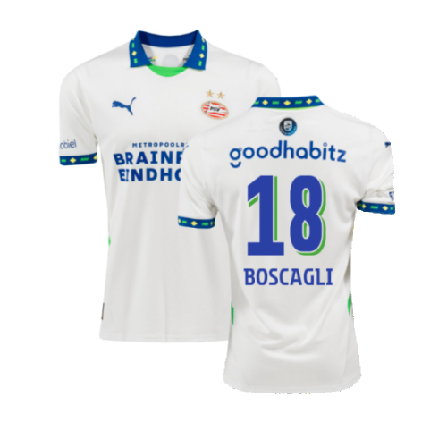 2024-2025 PSV Eindhoven Third Shirt (Kids) (Boscagli 18)