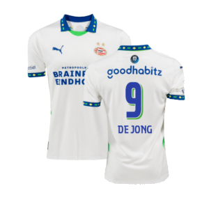 2024-2025 PSV Eindhoven Third Shirt (Kids) (De Jong 9)