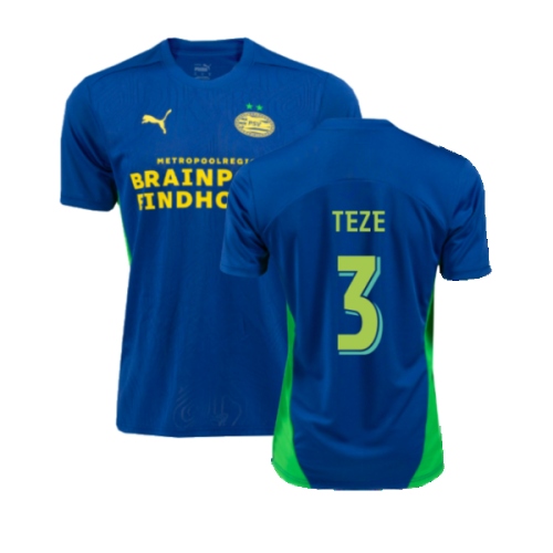 2024-2025 PSV Eindhoven Training Shirt (Cobalt) (Teze 3)