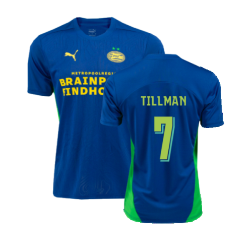 2024-2025 PSV Eindhoven Training Shirt (Cobalt) (Tillman 7)