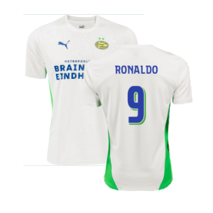 2024-2025 PSV Eindhoven Training Shirt (White) (Ronaldo 9)