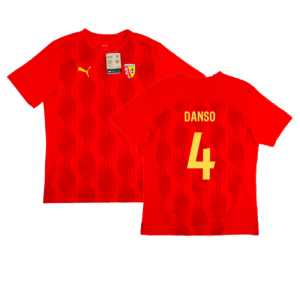2024-2025 Racing Lens Pre-Match Shirt (Red) (Danso 4) 2024-2025 Racing Lens Pre-Match Shirt (Red) (Danso 4)