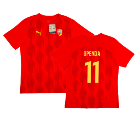2024-2025 Racing Lens Pre-Match Shirt (Red) (Openda 11)