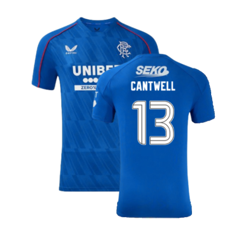 2024-2025 Rangers Authentic Pro Home Shirt (Cantwell 13)