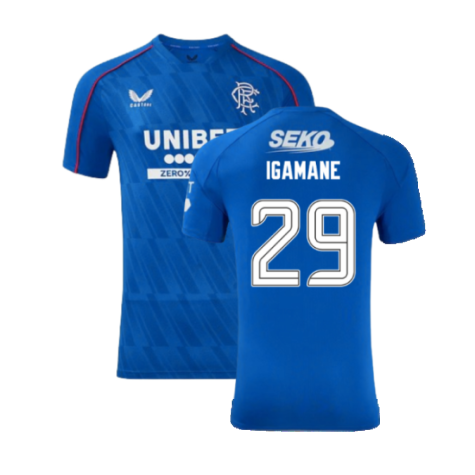 2024-2025 Rangers Authentic Pro Home Shirt (Igamane 29)