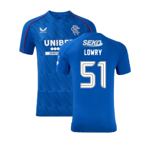 2024-2025 Rangers Authentic Pro Home Shirt (Lowry 51)