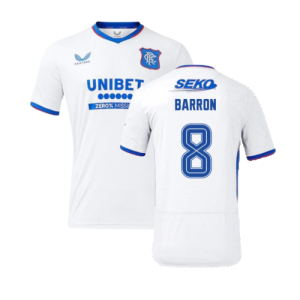 2024-2025 Rangers Away Shirt (Barron 8) 2024-2025 Rangers Away Shirt (Barron 8)