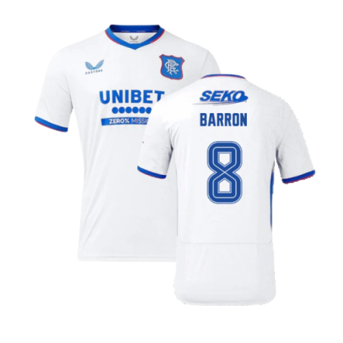 2024-2025 Rangers Away Shirt (Barron 8)