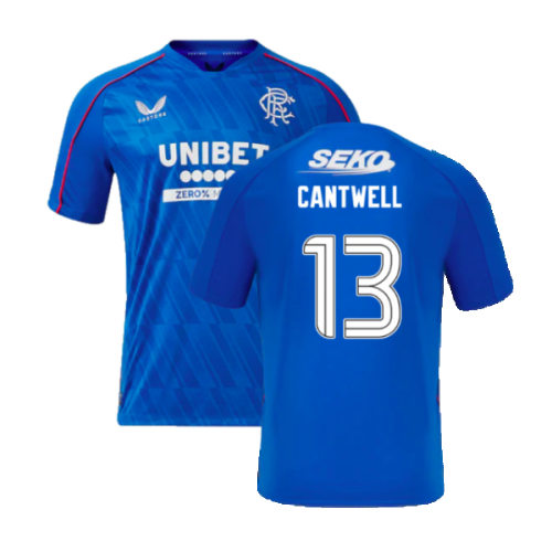 2024-2025 Rangers Home Shirt (Cantwell 13)