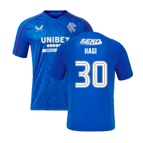 2024-2025 Rangers Home Shirt (Hagi 30)