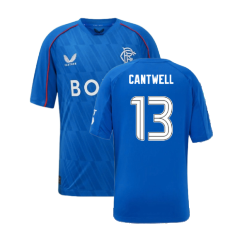 2024-2025 Rangers Home Shirt (Kids) (Cantwell 13)